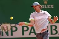 Nicolas Jarry at the 2023 Monte Carlo Masters.